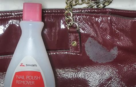 remove stain from patent leather